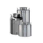 Fusto bidone olio Inox